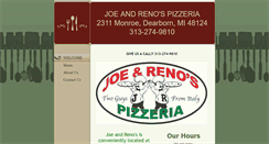 Desktop Screenshot of joeandrenospizzeria.com